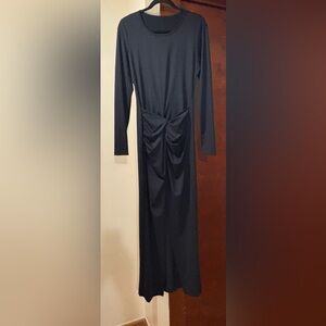 Elegant Black Long Sleeve Dress